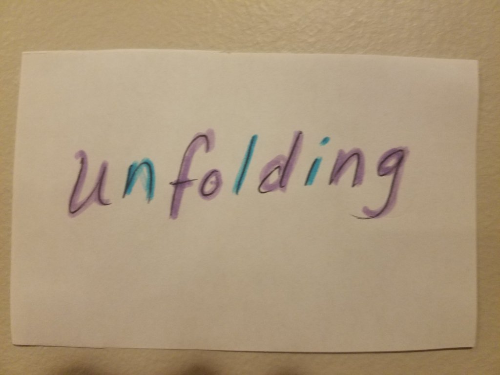 This Week in Yoga ~ Unfolding